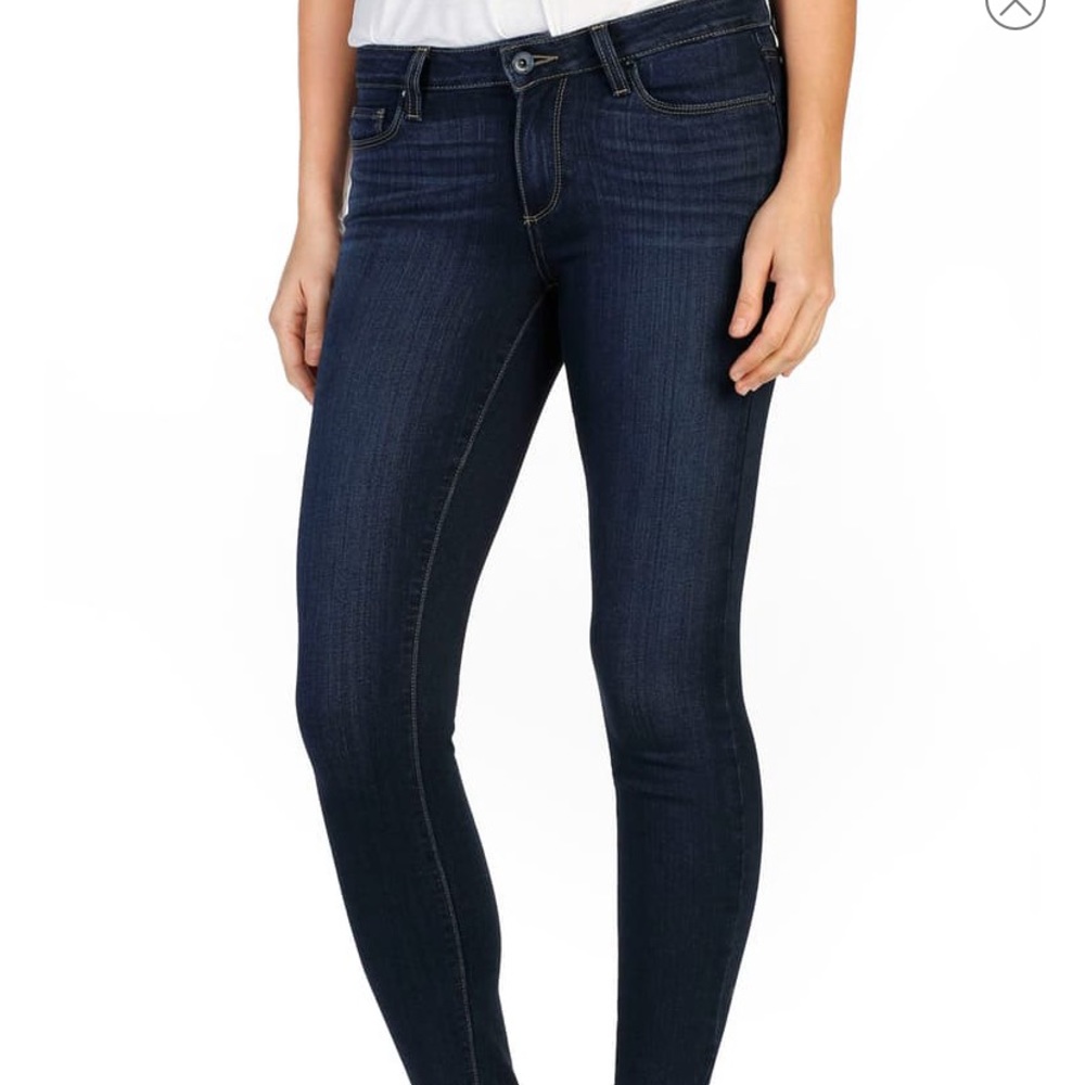 PAIGE Transcend Verdugo Skinny Ankle Size 27 Alden